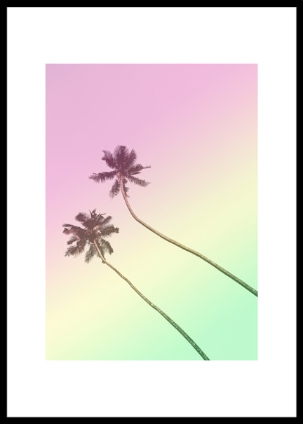 Artwork Love 3-tone Pink Yellow Green
