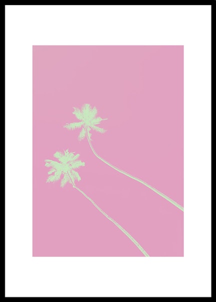 Artwork Love Green Palms