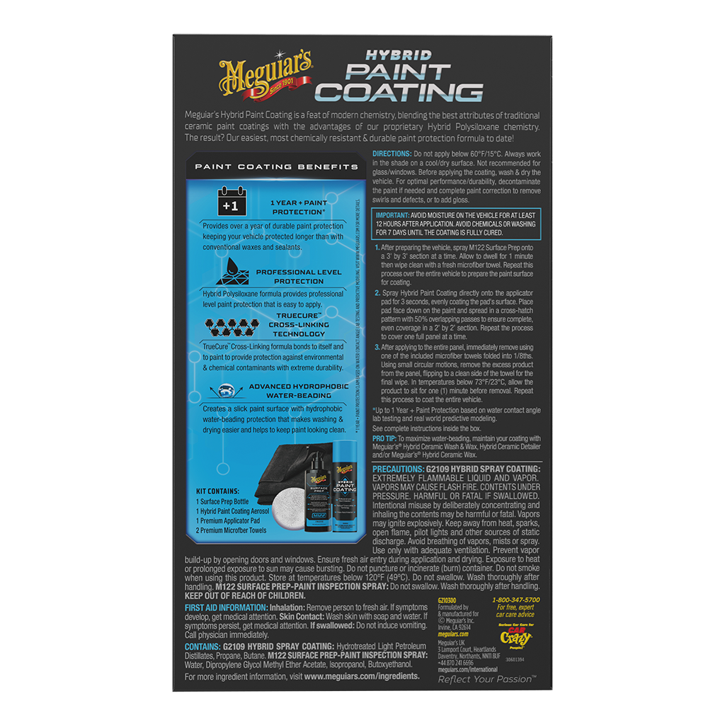 Meguiar's Hybrid Paint Coating