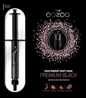 THE OOZOO FACE IN-SHOT FACE ENERGY SHOT MASK PREMIUM BLACK