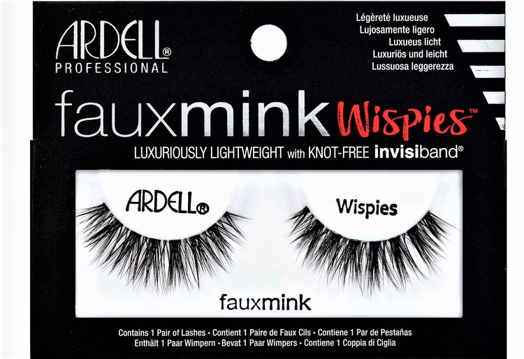 Faux Mink Wispies False Lashes Black Ardell