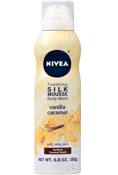 Nivea Silk Mousse Vanilla Caramel Bodywash