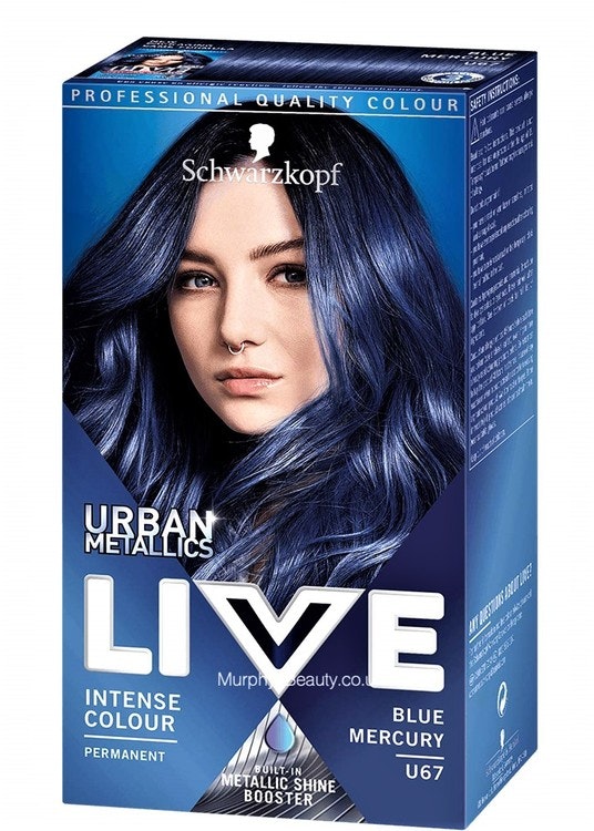 Schwarzkopf Live Color Urban Metallics- U67 Blue Mercury