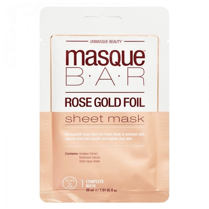 masque B.A.R Rose Gold Foil Sheet Mask