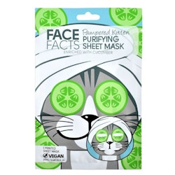 Face Facts Pampered Kitten Purifying Printed Sheet Face Mask