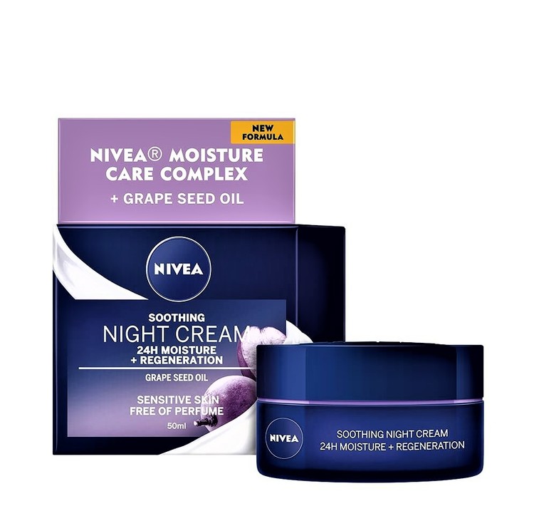 NIVEA Soothing Night Cream 50 ml