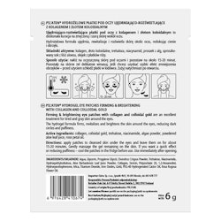 Guldplåster Hydrogel Eye Pads med Kollagen & Koloidalt Guld (15 par)