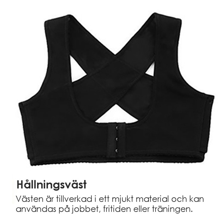 Hållningsväst kvinna