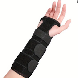 Handledsstöd med skena