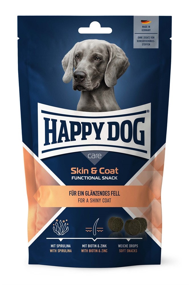HappyDog Care Snack Skin & Coat, 100 g