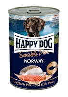 HappyDog konserv, Norway, 100% havsfisk 400 g