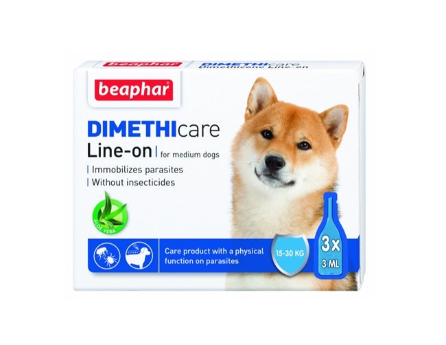 Beaphar Flea & Tick Line On (Dimethicare) Medium Dog 15-30kg
