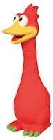 Fågel, 20 cm, röd