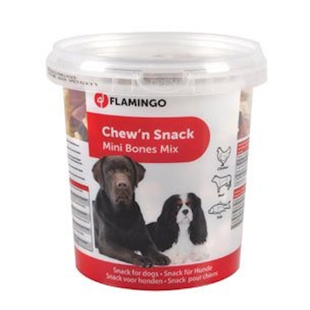 CHEW´N SNACK MINI BONES 500G