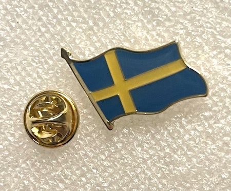 Sverigeflagga pin