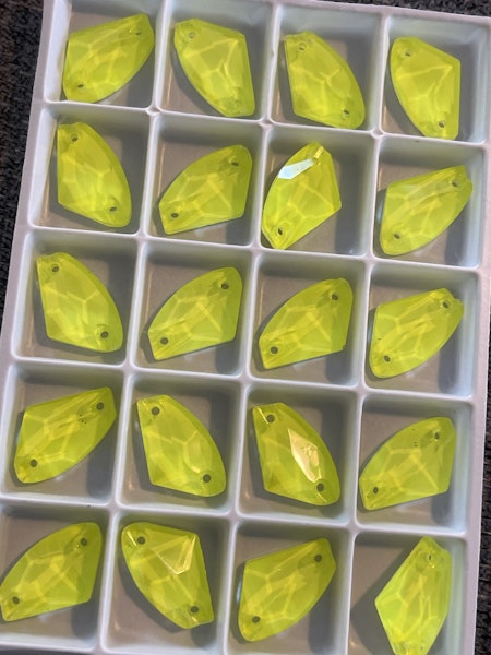 Sy-på sten Galactic, premium, Neon Citrine
