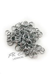 Split rings stainless steel-100 pcs, 10mm