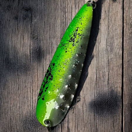 SQ - Green splatter chrome