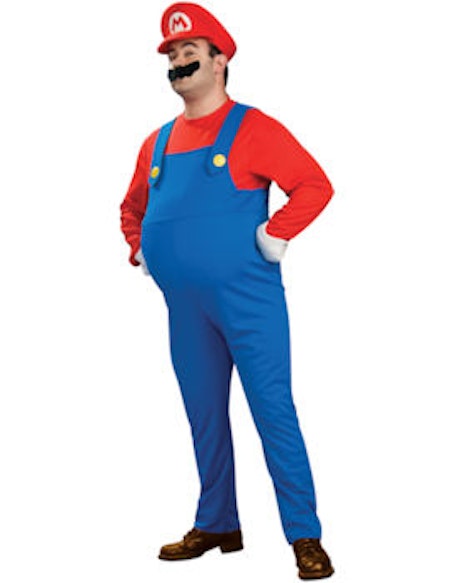 Super Mario Deluxe Maskeraddräkt