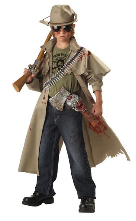 Zombie jägare barn Maskeraddräkt