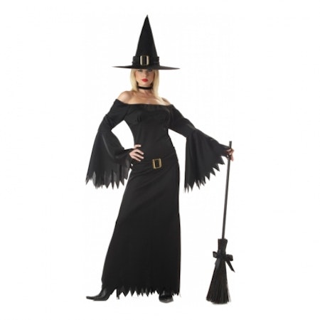 Elegant häxa Maskeraddräkt Halloween