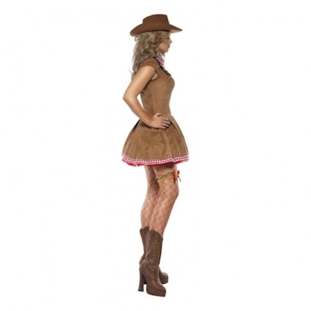 Sexig cowgirl Wild West Maskeraddräkt