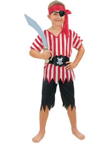 Pirat pojke Barn Maskeraddräkt