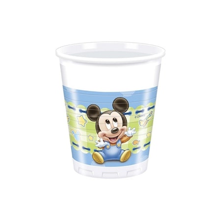 Mickey Mouse plastmugg 8-pack