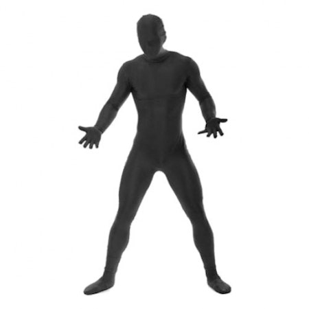 Morphsuit Svart Maskeraddräkt