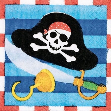 Pirat servetter 16-pack