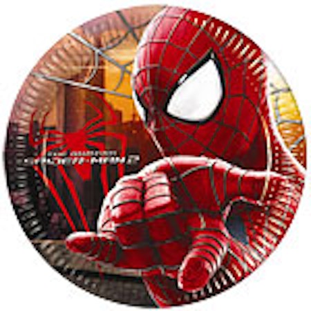 Spiderman 2 tallrikar