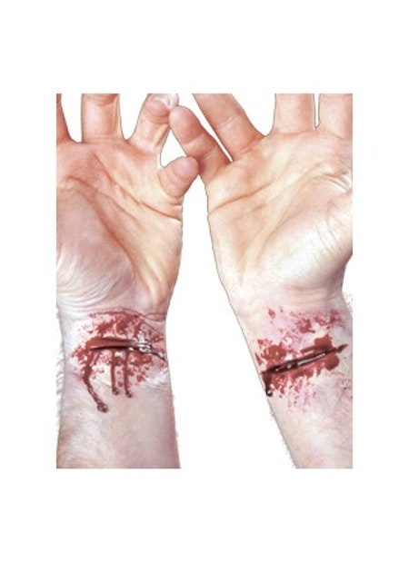 Uppskuret Slashed Wrists