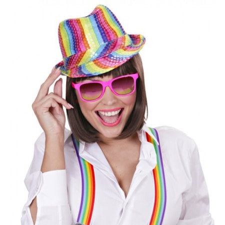 Pride hatt multifärgad