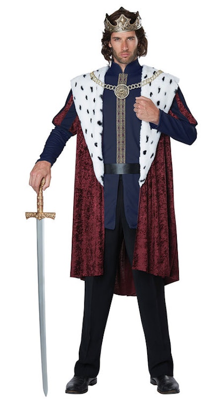Sagobok Kung deluxe Maskeraddräkt