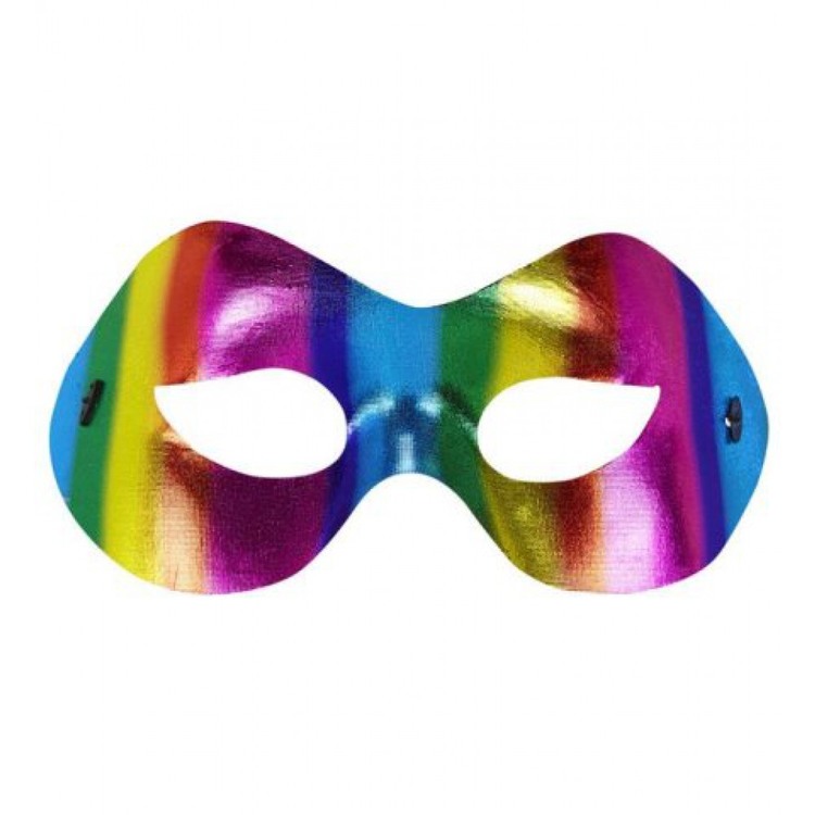 Ögonmask multifärgad Maskerad Pride