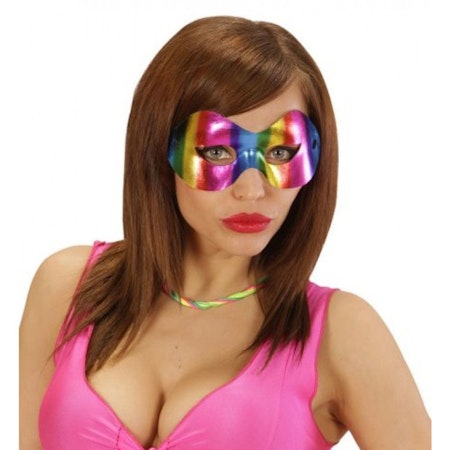 Ögonmask multifärgad Maskerad Pride