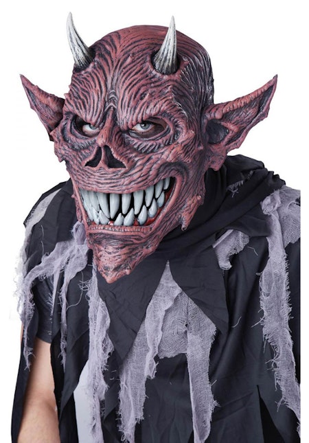 Djävul ansiktsmask Halloween