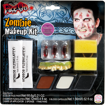 Zombie makeup kit