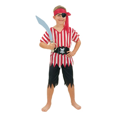 Pirat pojke Barn Maskeraddräkt