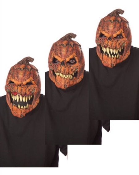 Psyko Pumpa ansiktsmask Halloween
