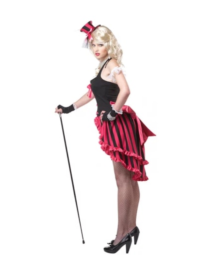 Moulin Rouge show girl Eye Candy Maskeraddräkt