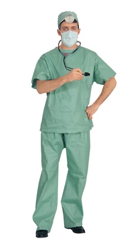 Doktor med stetoskop Maskeraddräkt Halloween