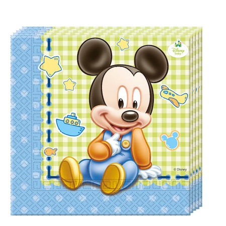 Disney Musse Pigg Mickey Mouse baby servetter