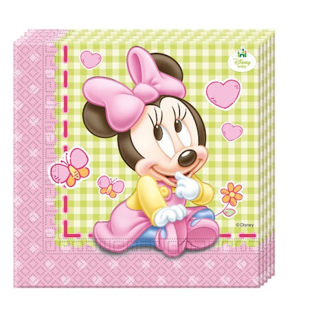 Disney Mimmi Pigg Minnie Mouse servetter 20-pack