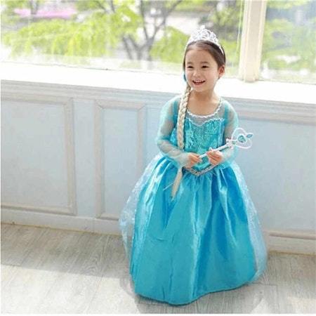 Prinsessklänning Elsa Frost