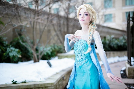 Anna Frozen Peruk för barn