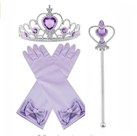 Lila Prinsess set