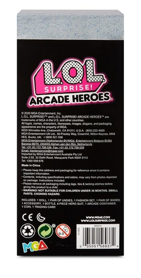 L.O.L. Surprise! Boys Arcade Heroes 15 Överaskningar