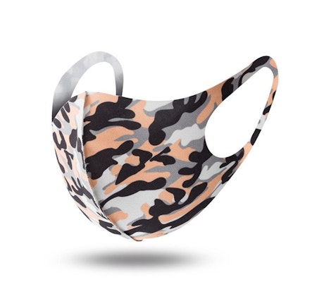 Tvättbara Munskydd i bekväm design Camouflage 3-pack