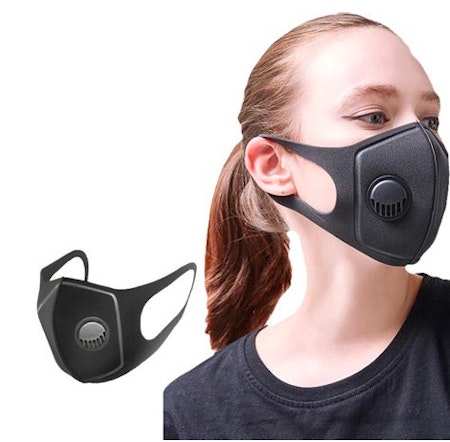 Tvättbart Munskydd / Mask Ventil 10-pack